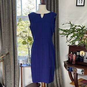 Ellen Tracy Royal Blue Mini Dress